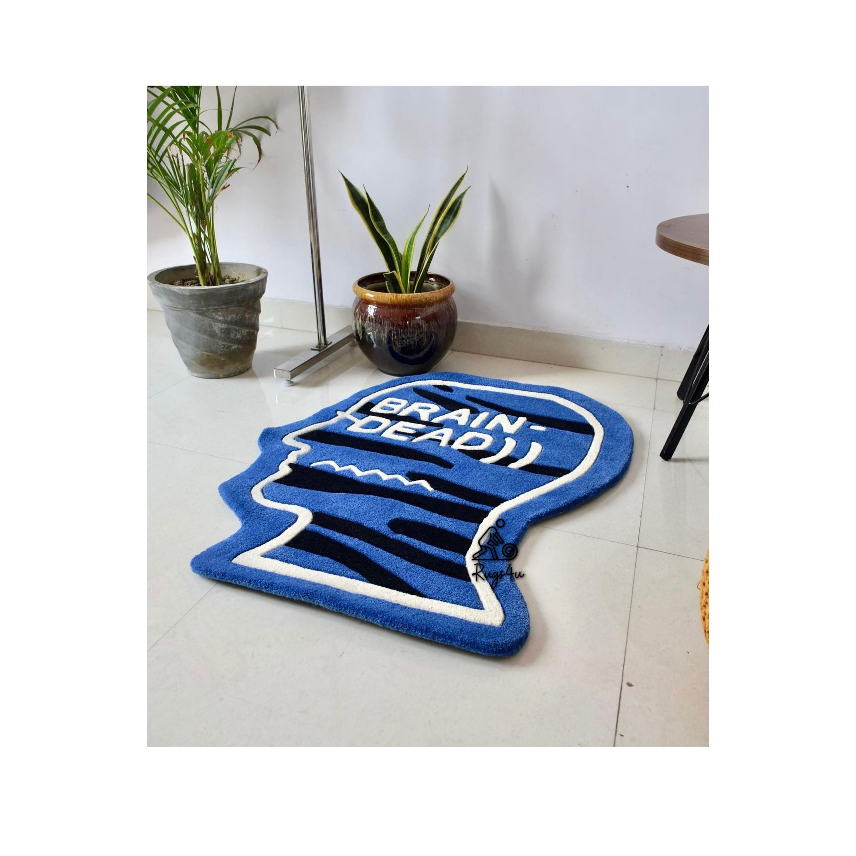 BRAIN DEAD RUG/ Home Decor/ Handtufted/ Christmas Day Gift/ Gift