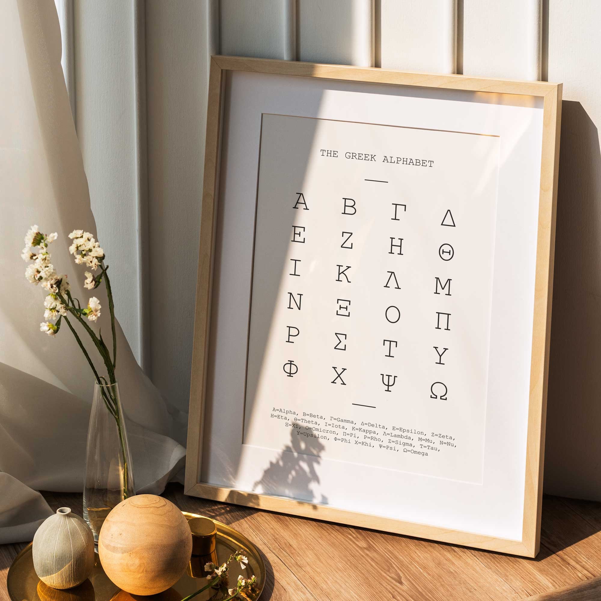 Uppercase Serif Greek Alphabet, Printable Downloads, Classroom Wall ...