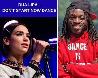 Dua Lipa Dance Choreography Dance Tutorial- Beginner Level - MP4 - INSTANT DOWNLOAD
