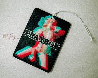 Custom Photo Air Freshener: Car Rearview Mirror Decor