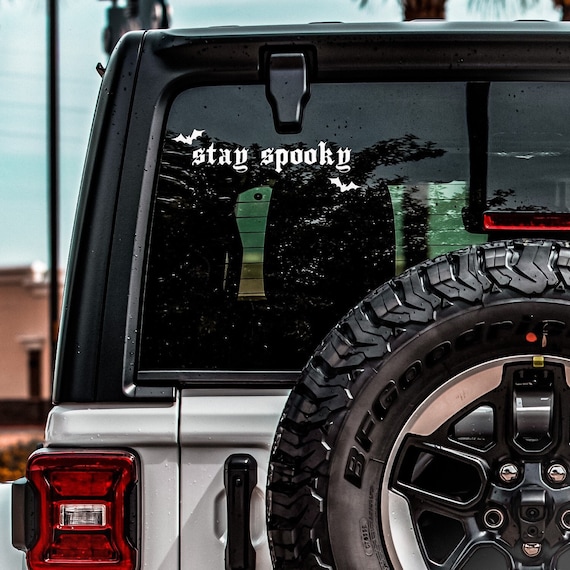 Stay Spooky Vinyl Decal: Halloween Car, Laptop, Phone
