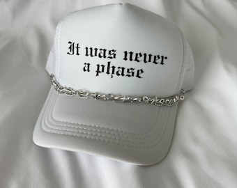 Nunca foi uma fase Chapéu de caminhoneiro de espuma {bonito chapéu de caminhoneiro engraçado ancião emo gótico engraçado inglês antigo alt}
