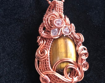 Tigers eye pendant