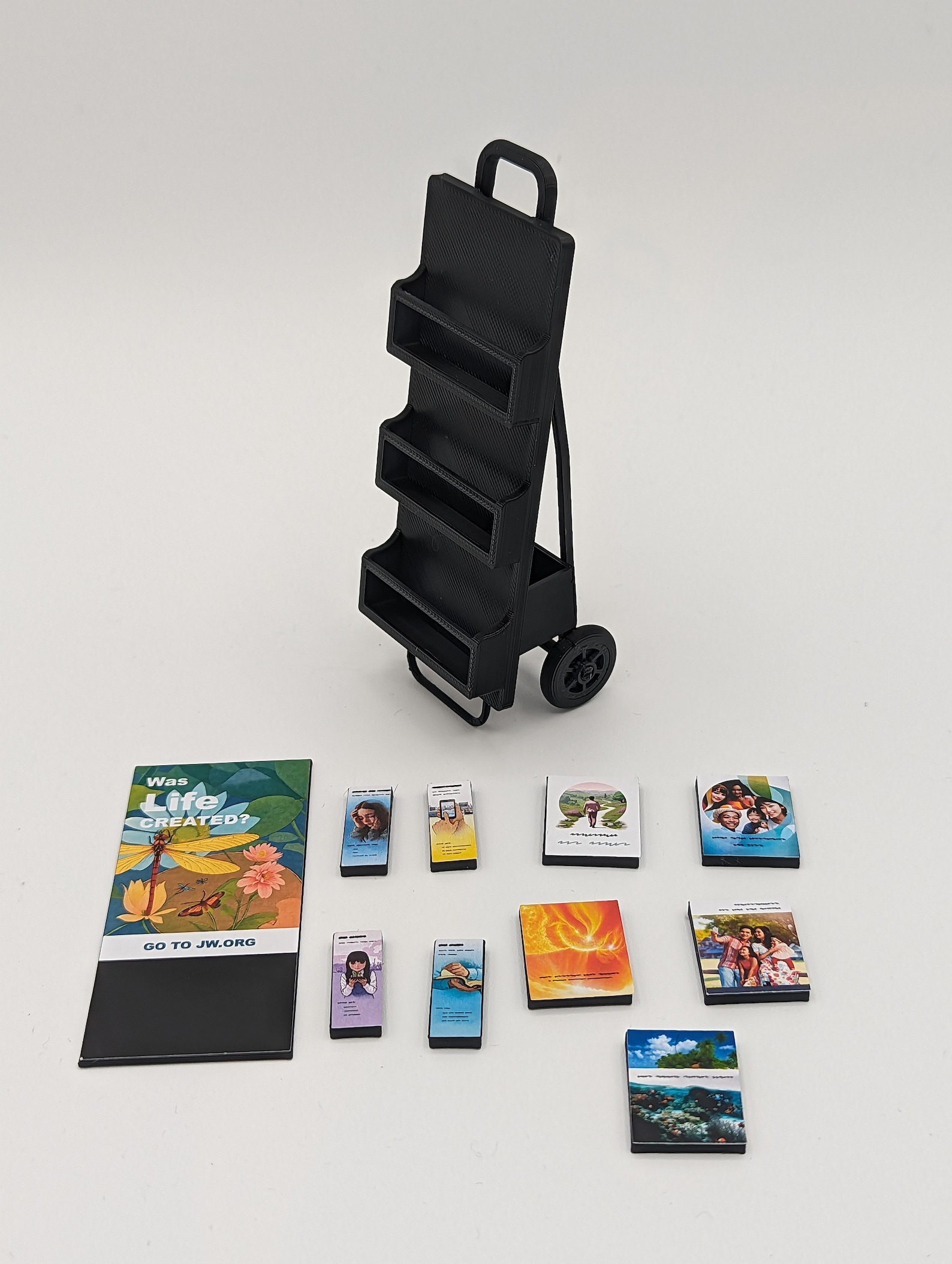 JW Trolley Literature Cart Modell Etsy.de