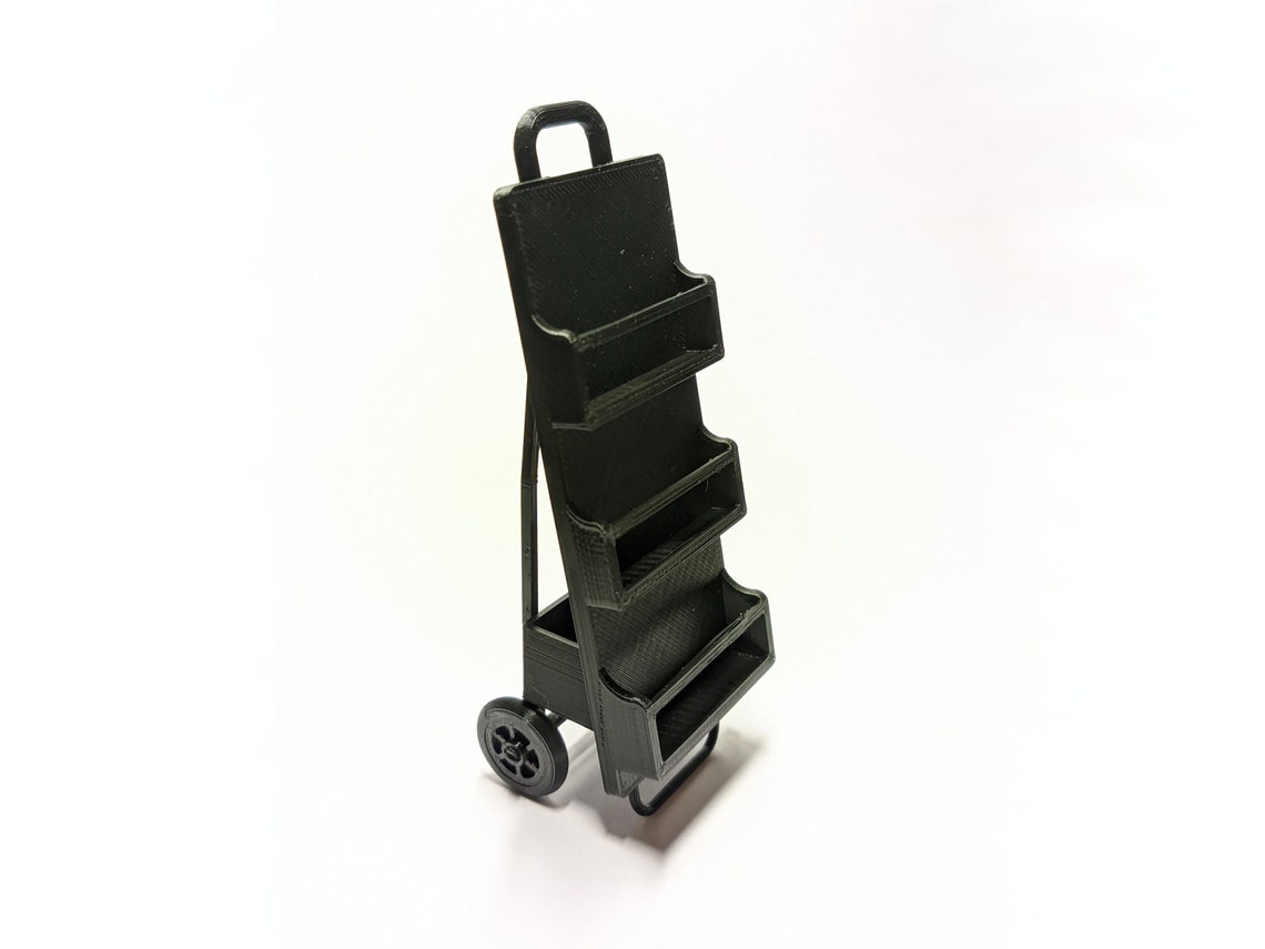 JW Trolley Literature Cart Model Craft Set Etsy