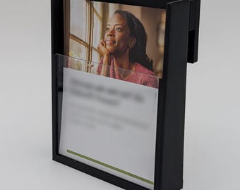 Tract holder, flyer holder for JW Trolley Literature Cart