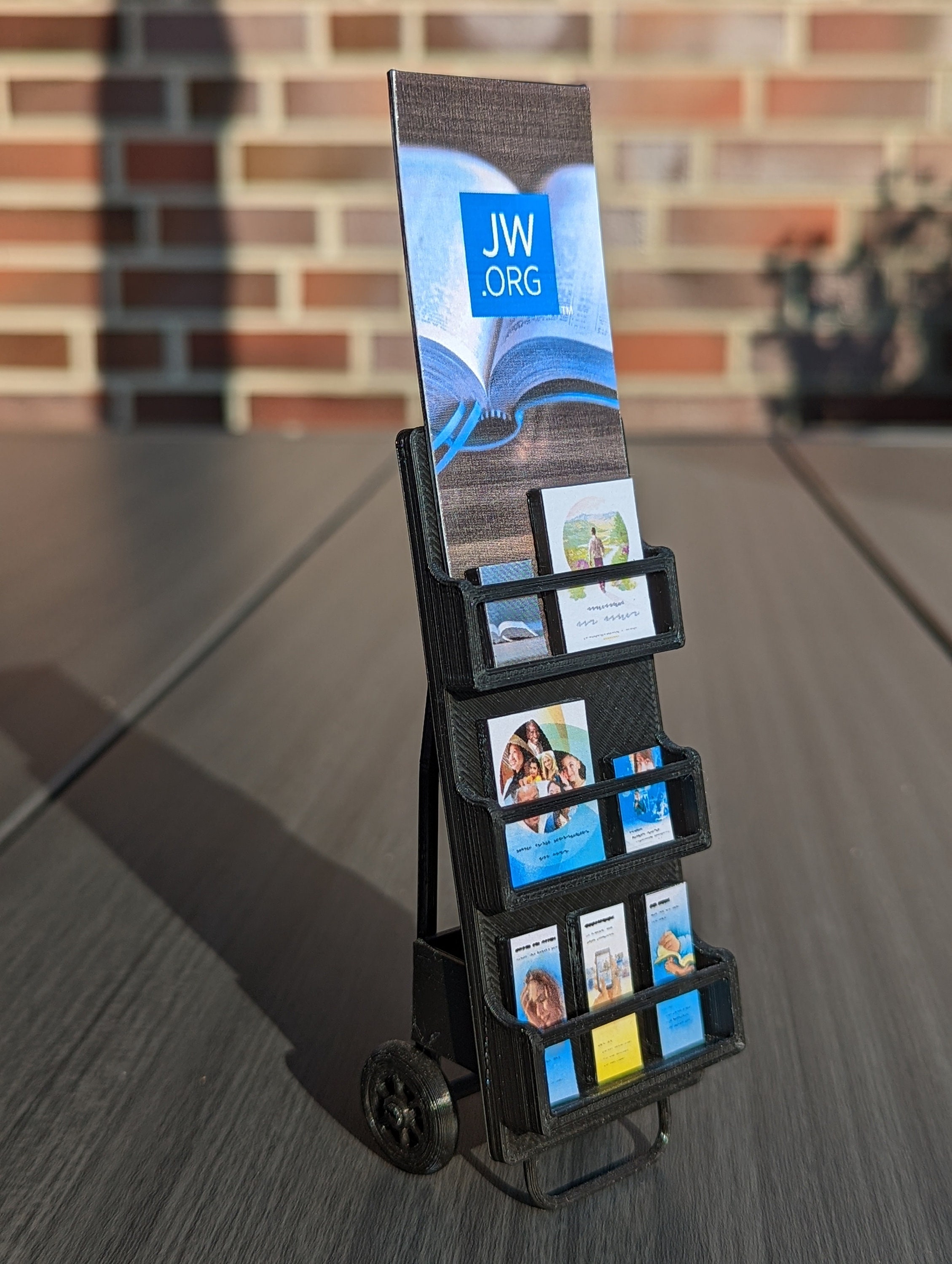 JW Trolley Literature Cart Assembled Etsy UK