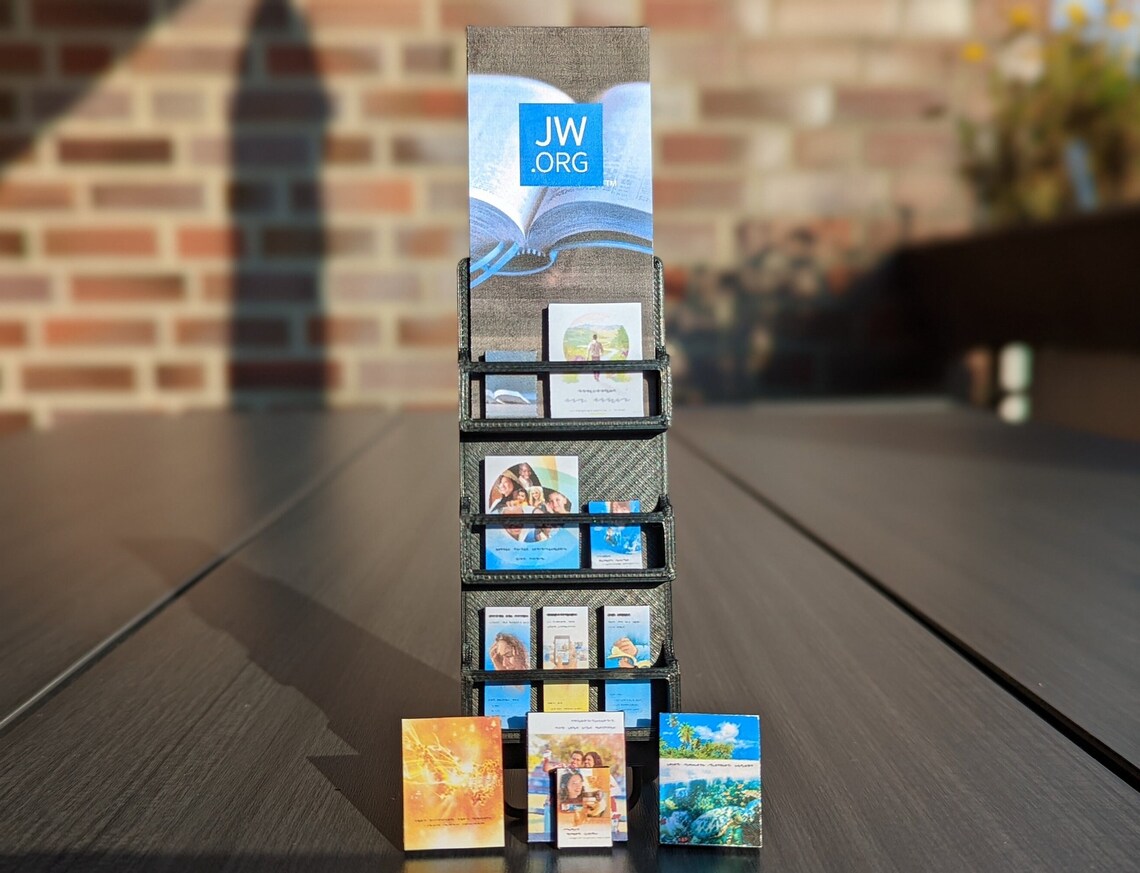 JW Trolley Literature Cart Modell assembled Etsy.de