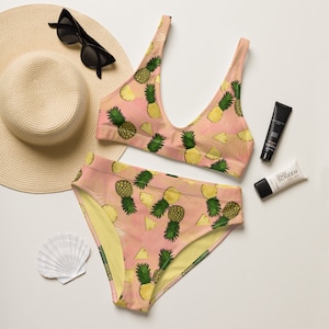 Pineapple bikini for summer vacation for pool time