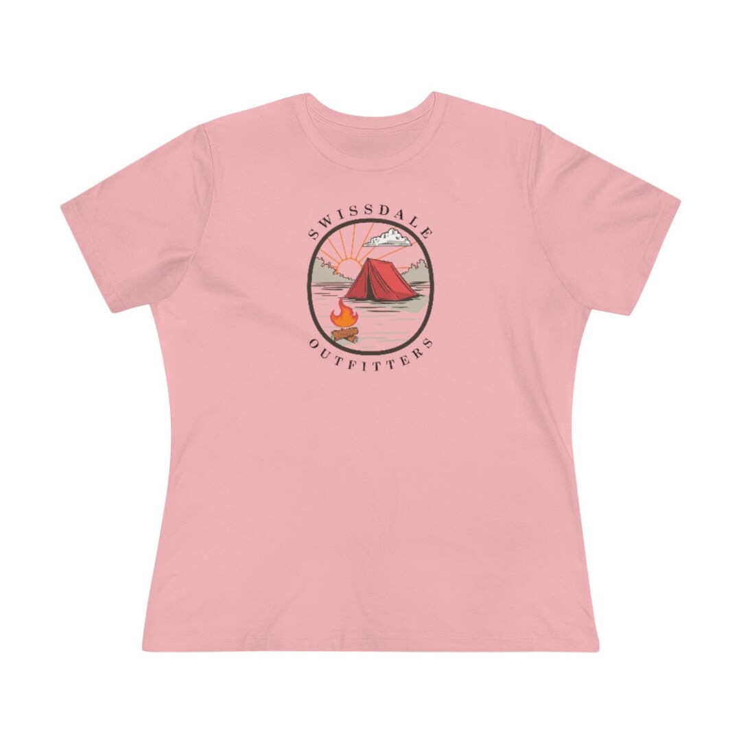 Women's Camping Tshirt Etsy