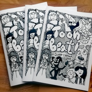 Toon Beat: A Queer Cartoon Zine - A5 Collaborative Fanzine