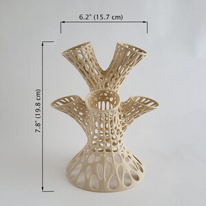 Soporte para plantas de aire Voronoi: moderno expositor para 6 plantas imagen 14