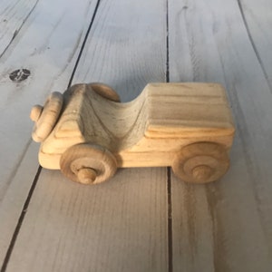 Miniature Toy cars,  Wood Toy Cars, Toys for Toddlers, Handcrafted in the USA
