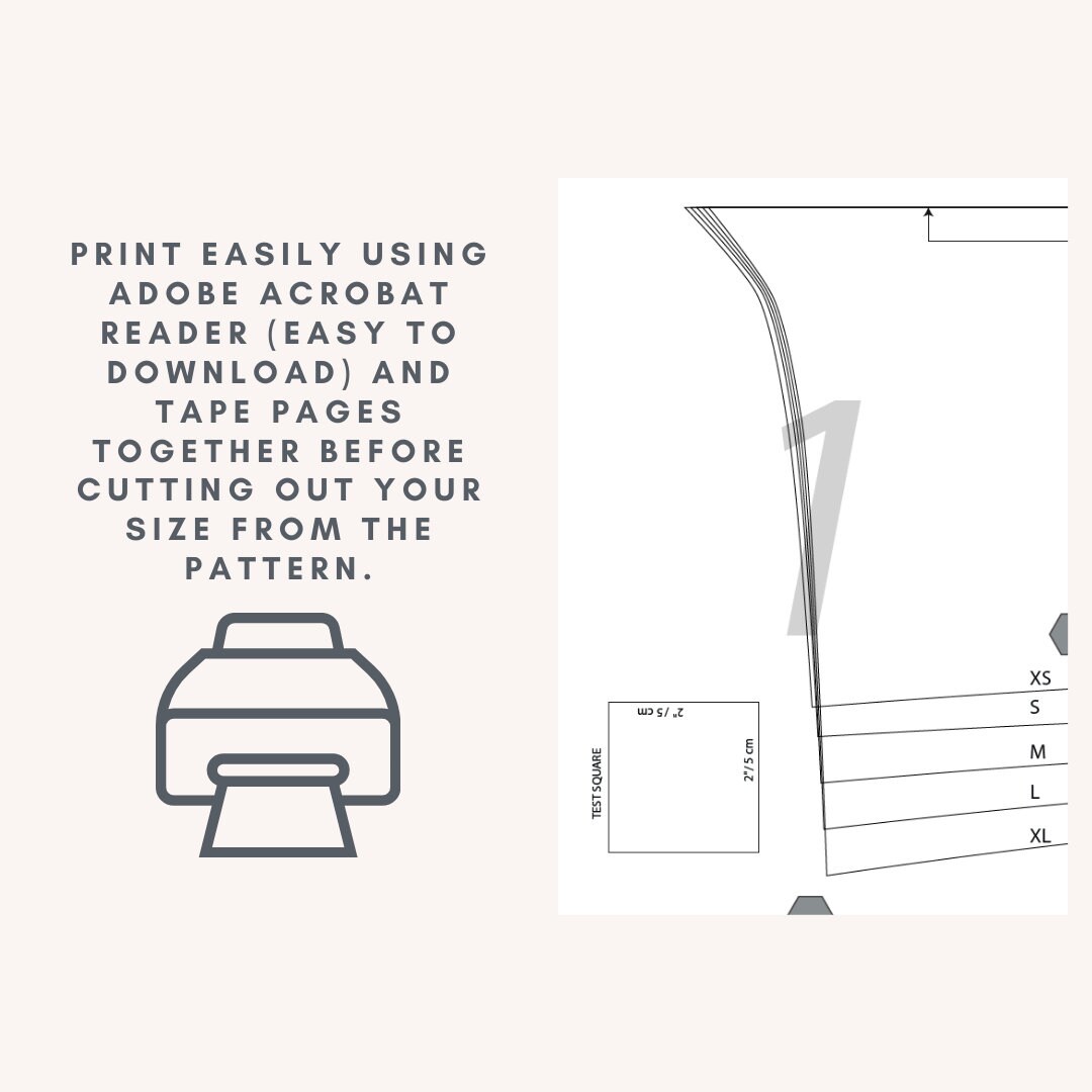 PDF Knicker Sewing Pattern | Sizes XS-XL | Instant Download | Thong ...