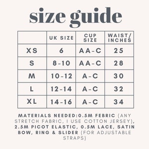 PDF Cami Sewing Pattern Sizes XS-XL Instant Download Cute Sewing ...