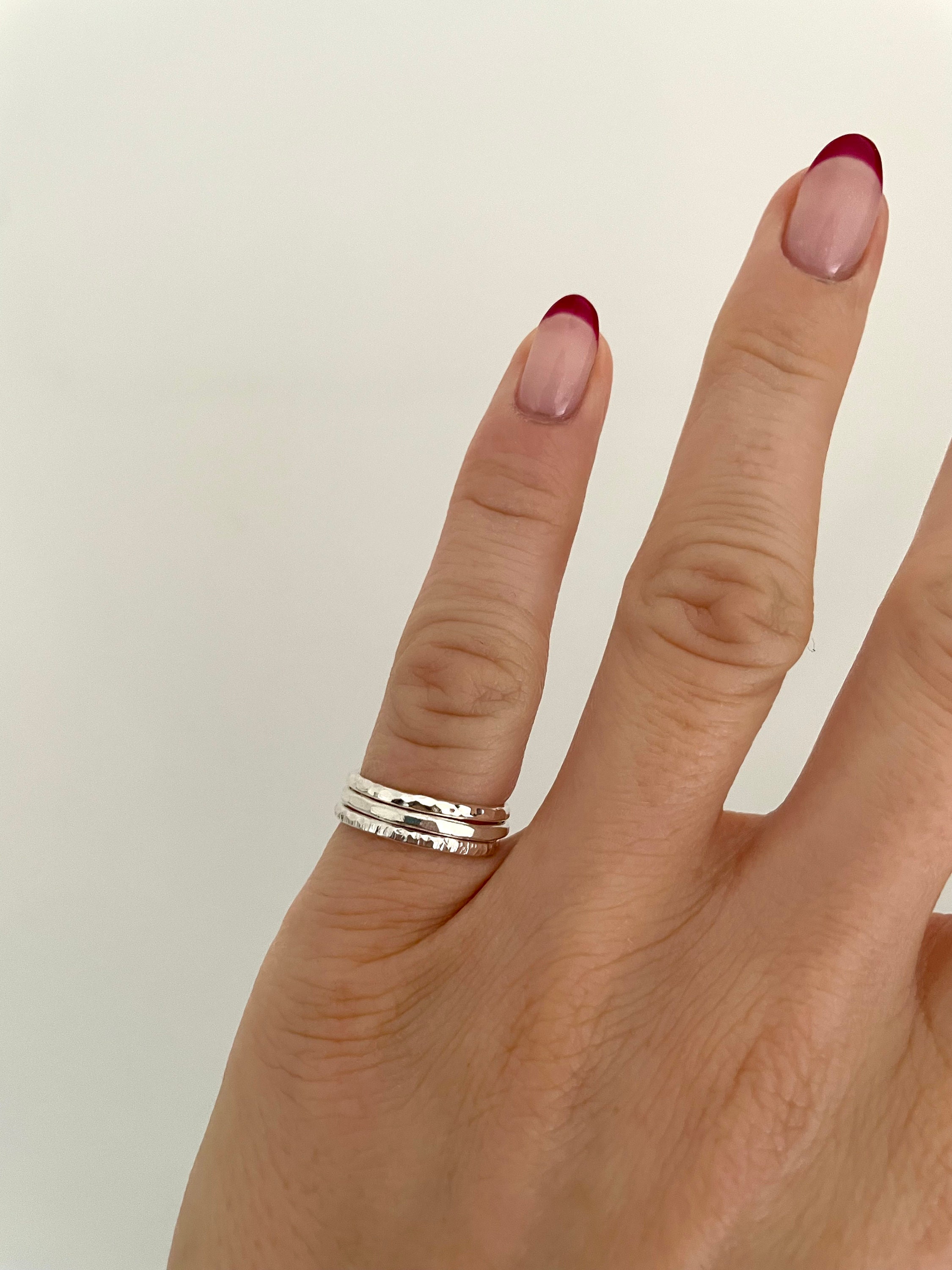 Diamond pinky hotsell ring band