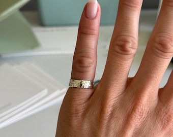 Chunky Pinky Ring 5mm | Solid Silver | Recycled Sterling 925