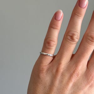 Chunky Pinky Ring 5mm | Recycled Sterling 925 Silver
