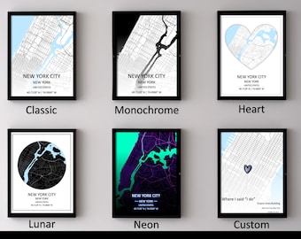 Personalized Map Prints