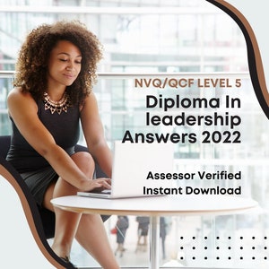 NVQ Level 5-diploma in leiderschap || Alle verplichte unitantwoorden 2024 || Hulp || Ondersteuning || Gids || Direct downloaden