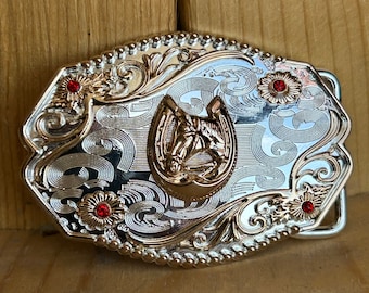 Kids/Toddler Western Cowboys Belt Buckle