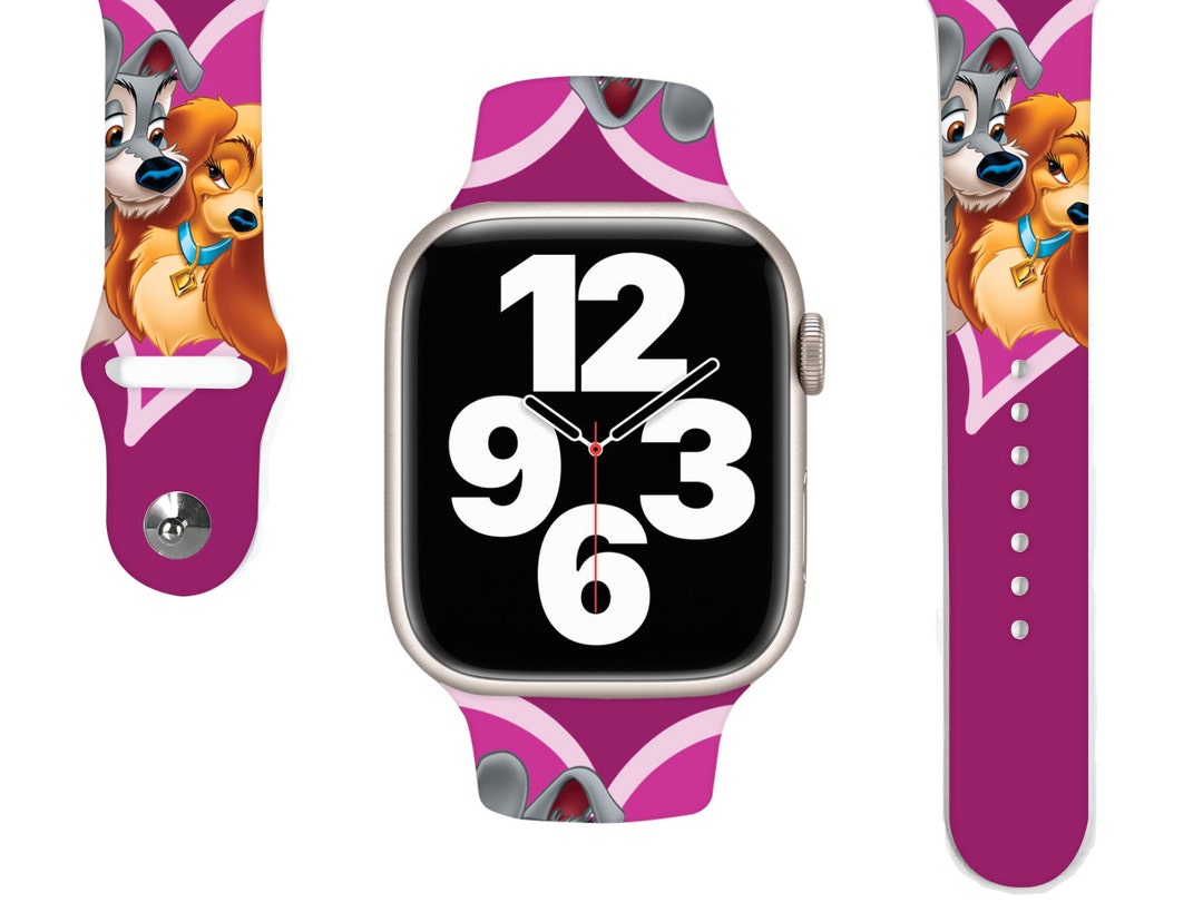 Lady and the Tramp Apple Watch Band, Disney Apple Watch Band for Series