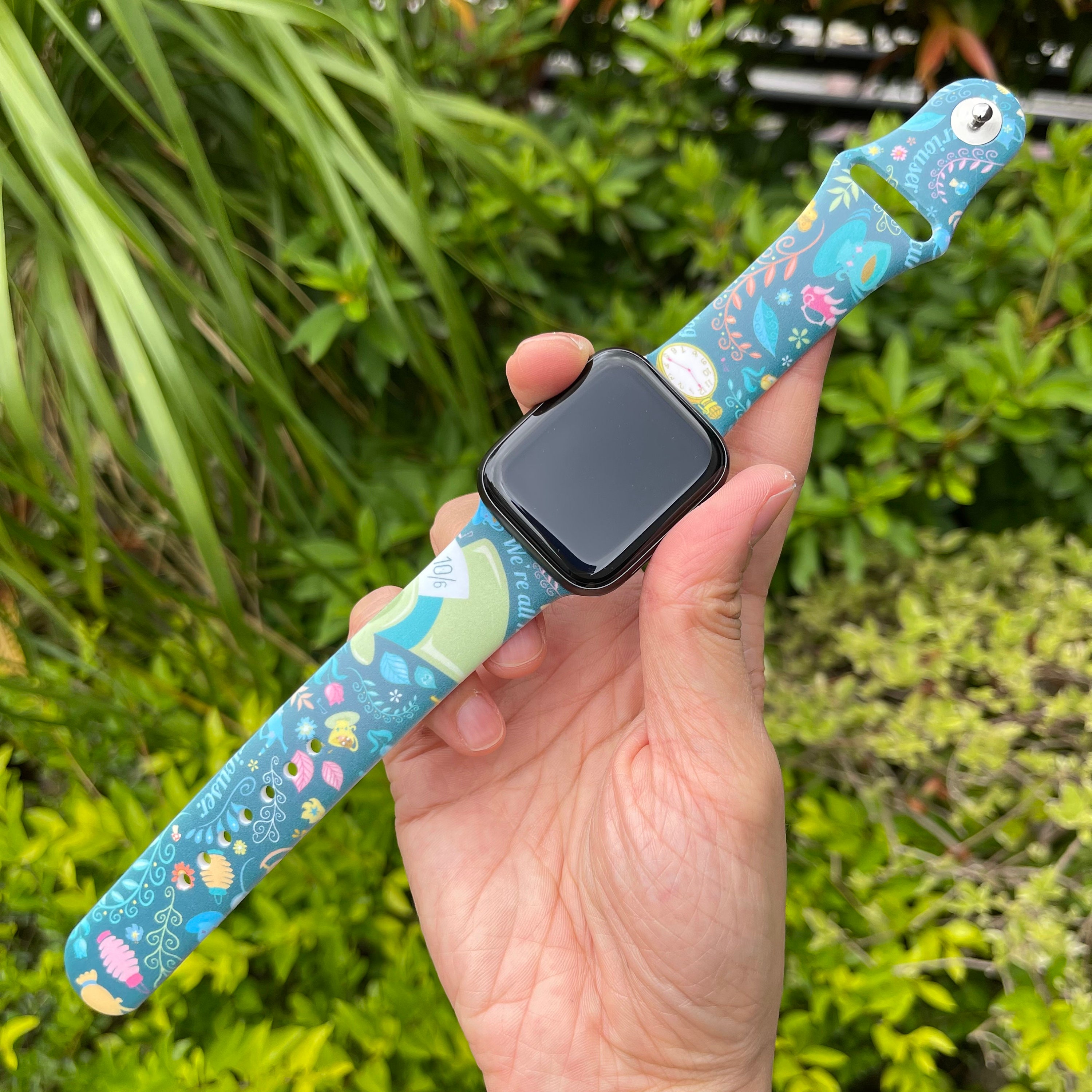 Alice in Wonderland Apple Watch Band Disney Apple Watch Band Etsy
