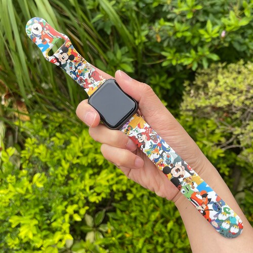 Disney Apple Watch Band Theme Park Apple Watch Band Apple Etsy