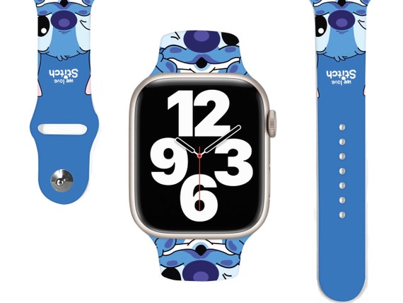 Cinturino per apple watch Stitch, cinturino per Apple Watch Disney,  cinturino per Apple Watch, cinturino per Apple Watch in silicone, Lilo &  Stitch 20 -  Italia