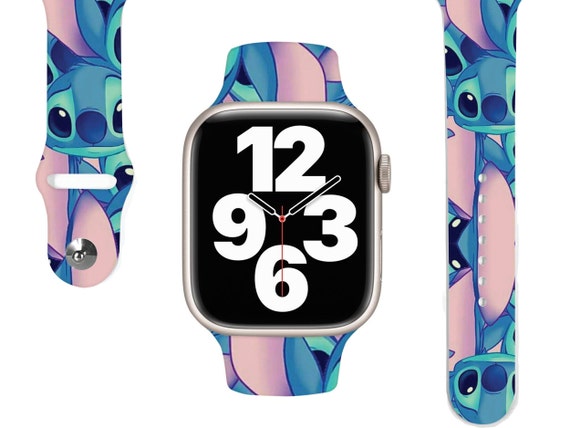 Banda de reloj de manzana Stitch, correa de reloj de manzana de Disney,  correa de reloj de manzana, correa de reloj de manzana de silicio, Lilo &  Stitch 19 -  México