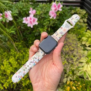 Disney apple watch band, Theme Park apple watch band, apple watch band, apple watch strap, silicon apple watch band Disney Vacation -627