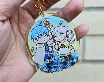 Frieren & Himmel - 2.3" 3D Acrylic keychains