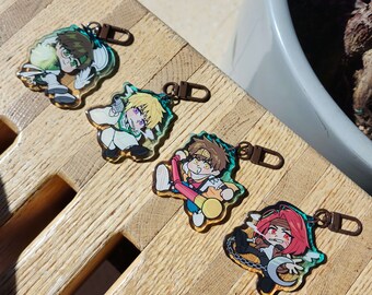 アクリルチャーム 最遊記 三蔵・悟空・八戒・悟浄 - Etsy 日本