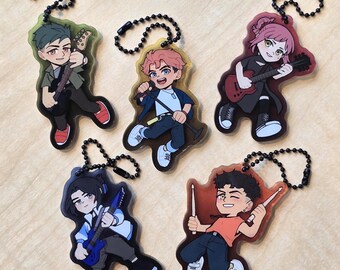 A Seaside Coffee - 2.75" Band Keychains