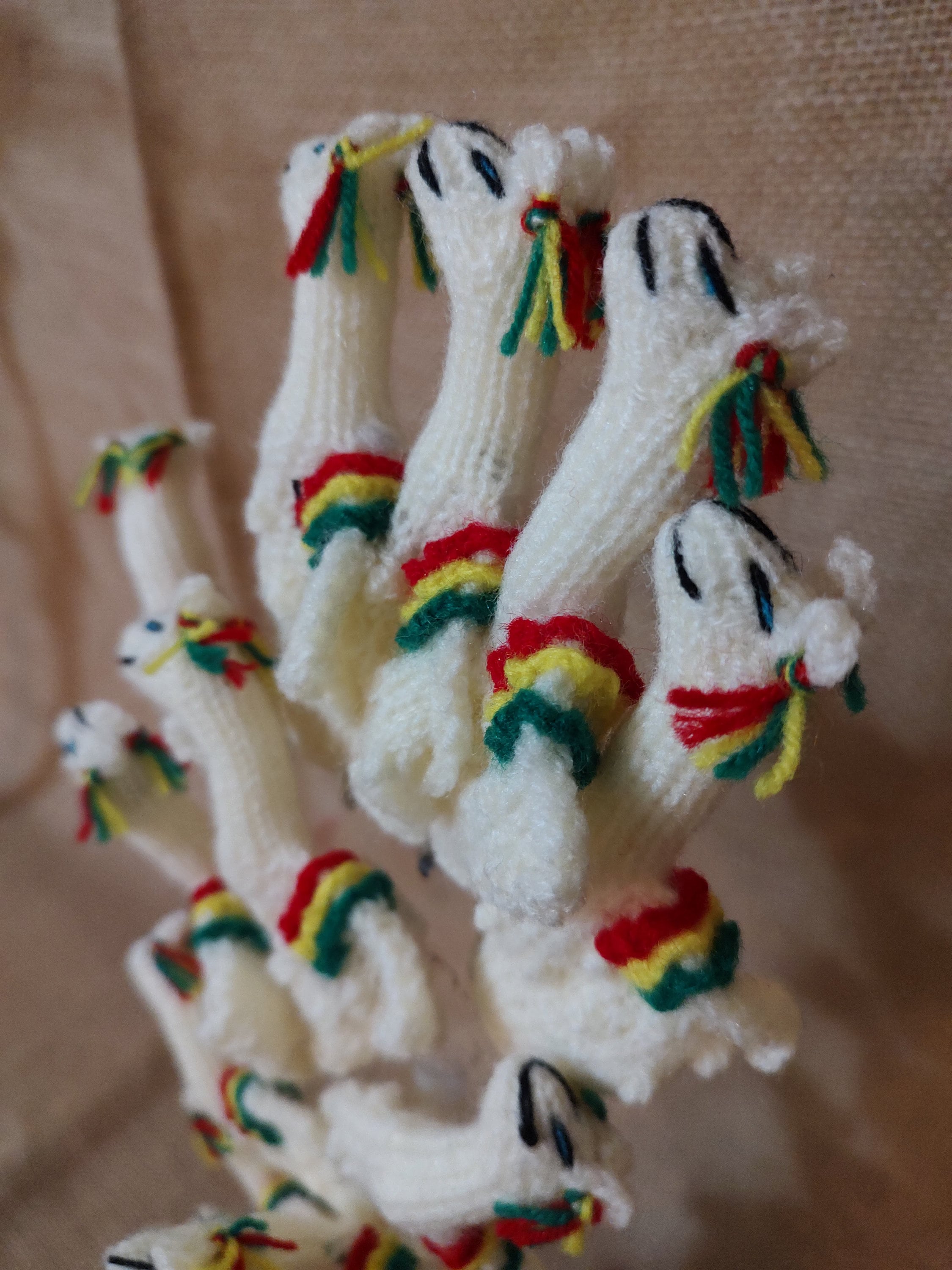 Alpaca Finger Puppets - Etsy