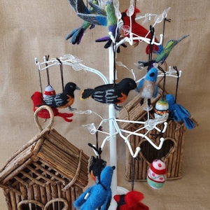Birds - Needle Felted