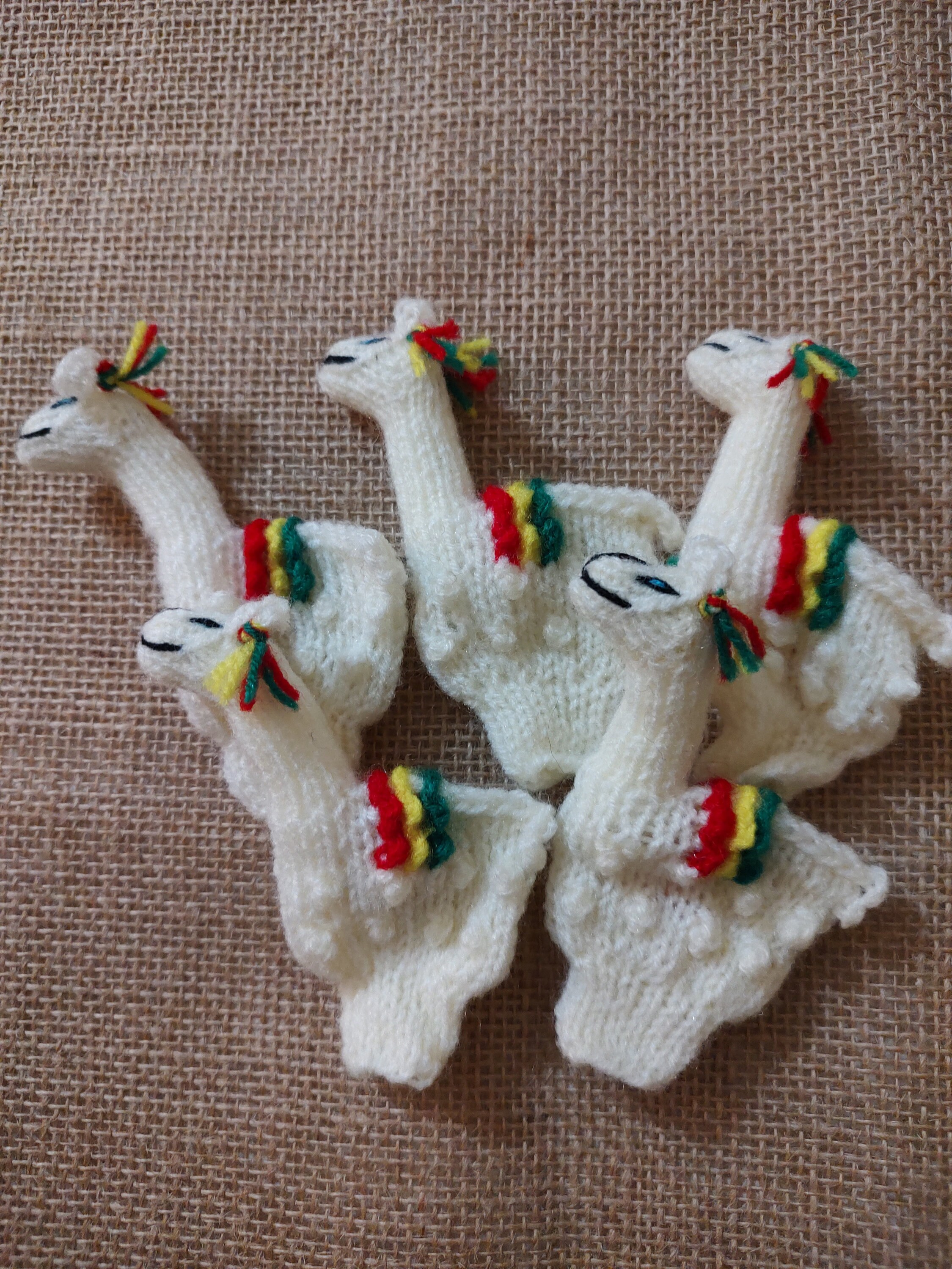 Alpaca Finger Puppets - Etsy