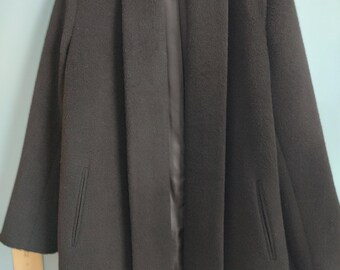 Shawl Collar Alpaca Coat