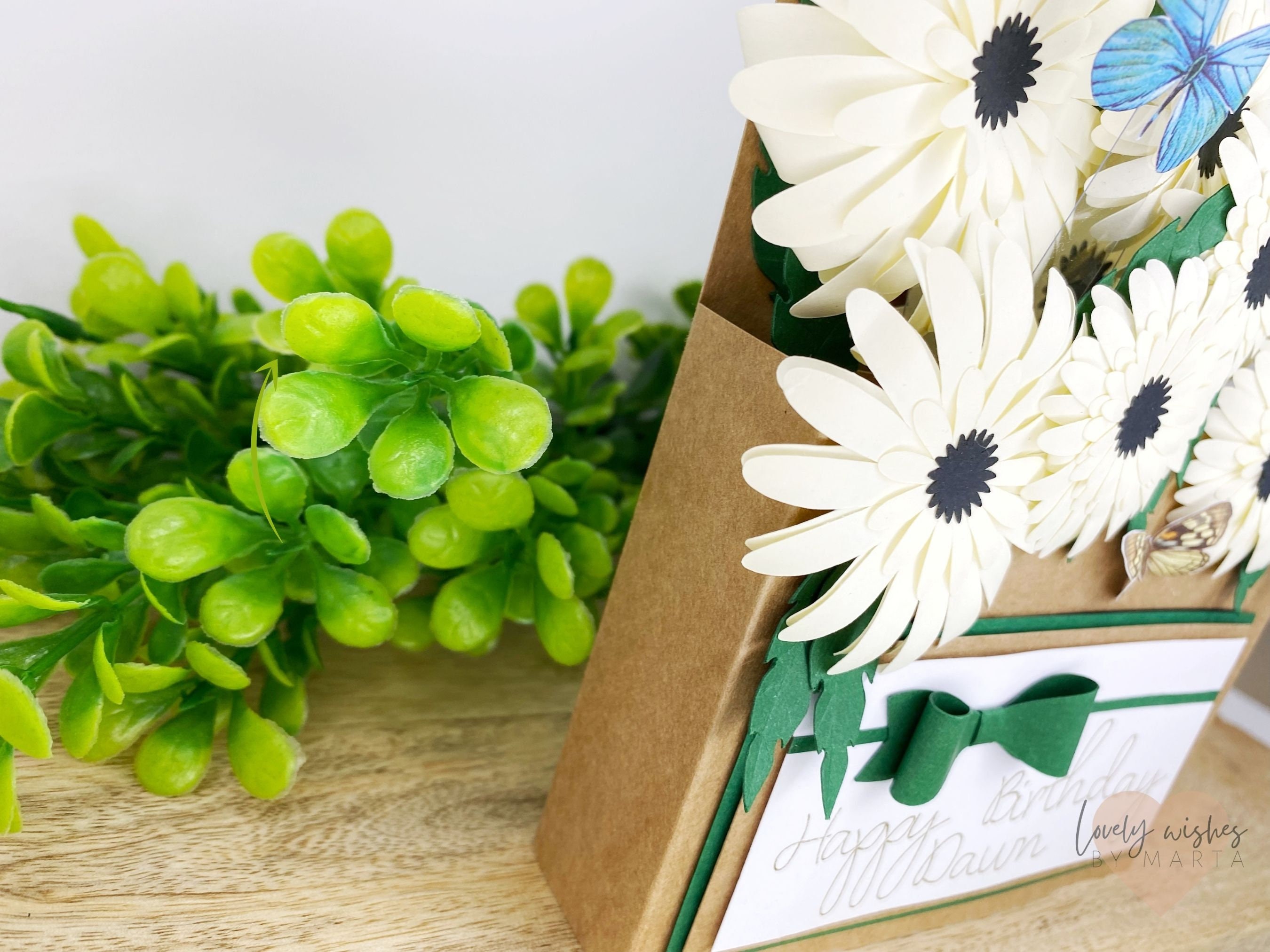 Daisy Birthday Card, Personalized, Daughter, for Mum - Etsy UK
