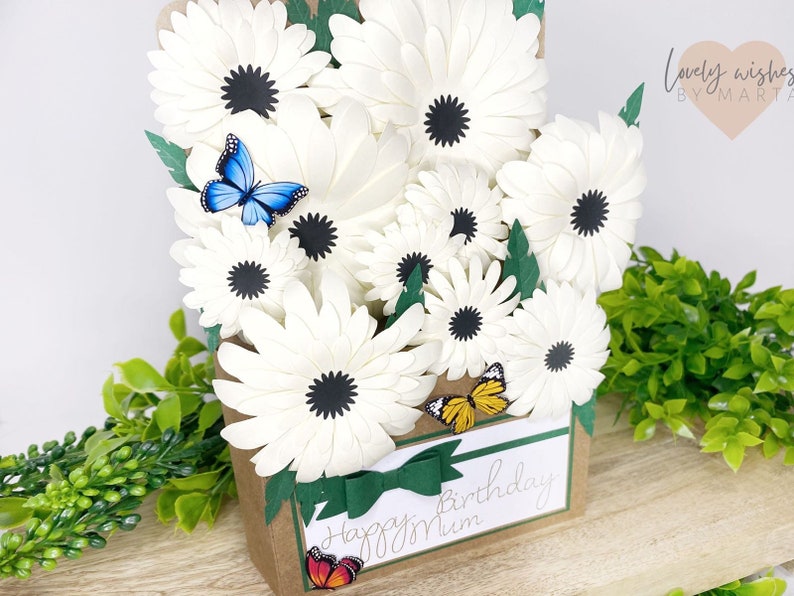 Daisy Birthday Card, Personalized, Daughter, for Mum - Etsy UK