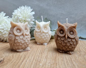 Kleine uilenkaars, feestcadeau, vogel