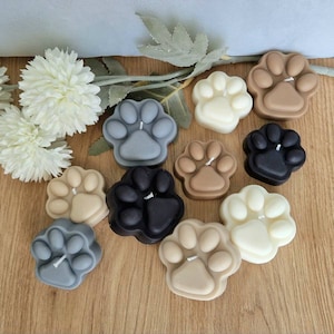 Paw candle, dog, cat, mouse, animal, gift, handmade, gift