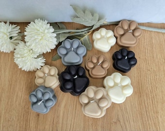 Paw candle, dog, cat, mouse, animal, gift, handmade, gift