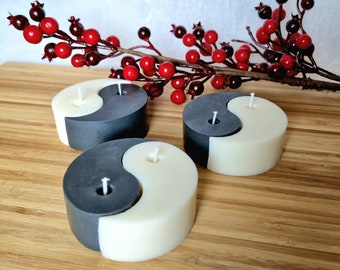 DIY Yin Yang Kerzenset | Kerzen selber machen Set | Kerzengießset STUDIO MAVEA | Yin Yang Kerze