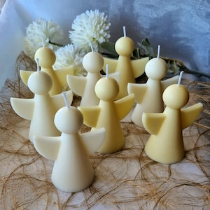 Angel candle, guardian angel, angel figurine, guest gift, baptism gift, gift