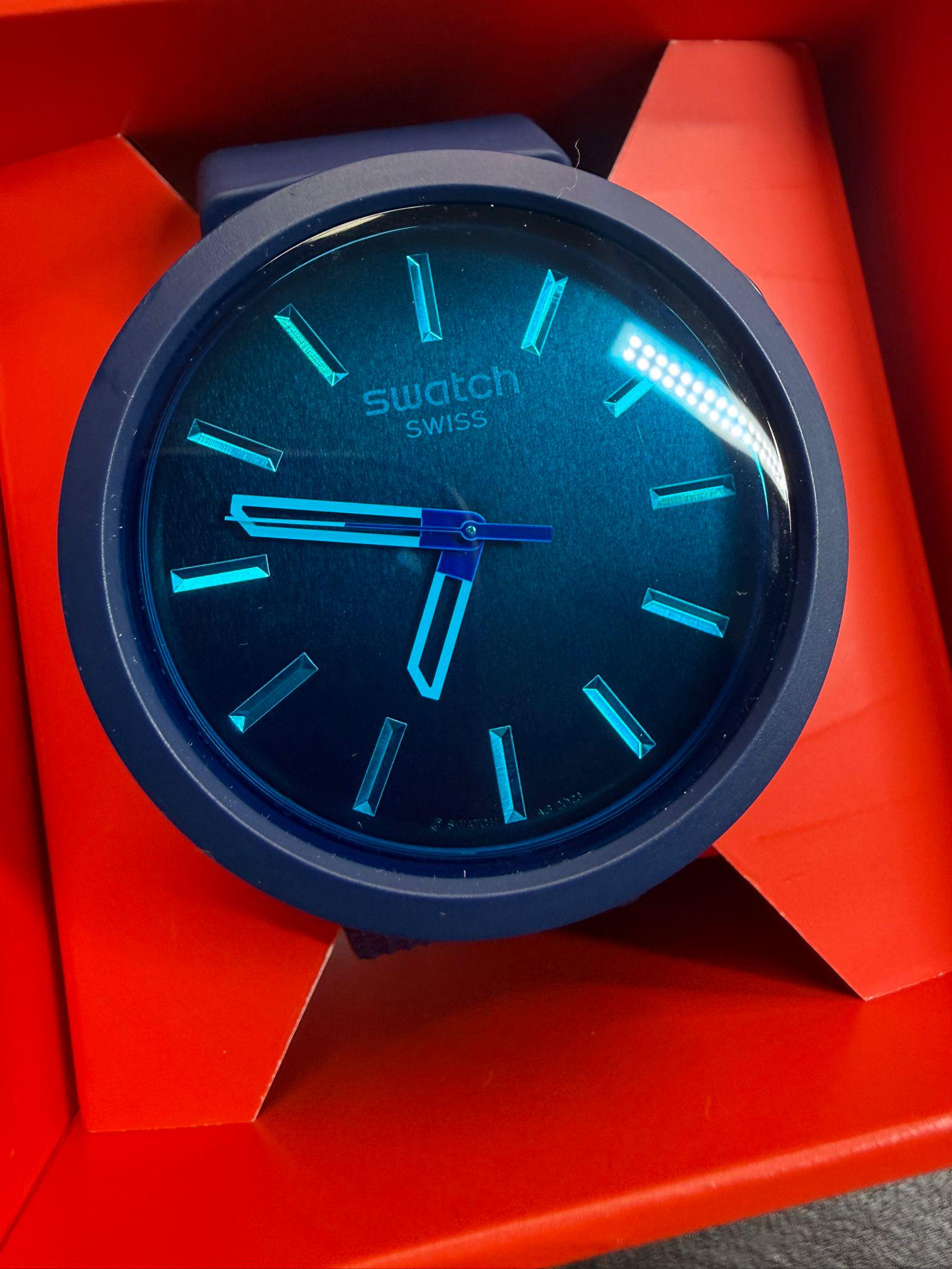 Swatch INDIGO GLOW – SB05N113 - Etsy