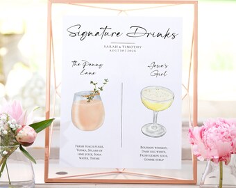 Cocktail & Bar Menus