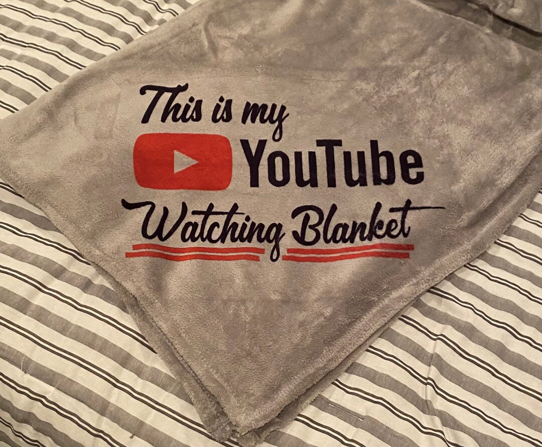 This is My YOUTUBE Watching Blanket Twin Size Etsy