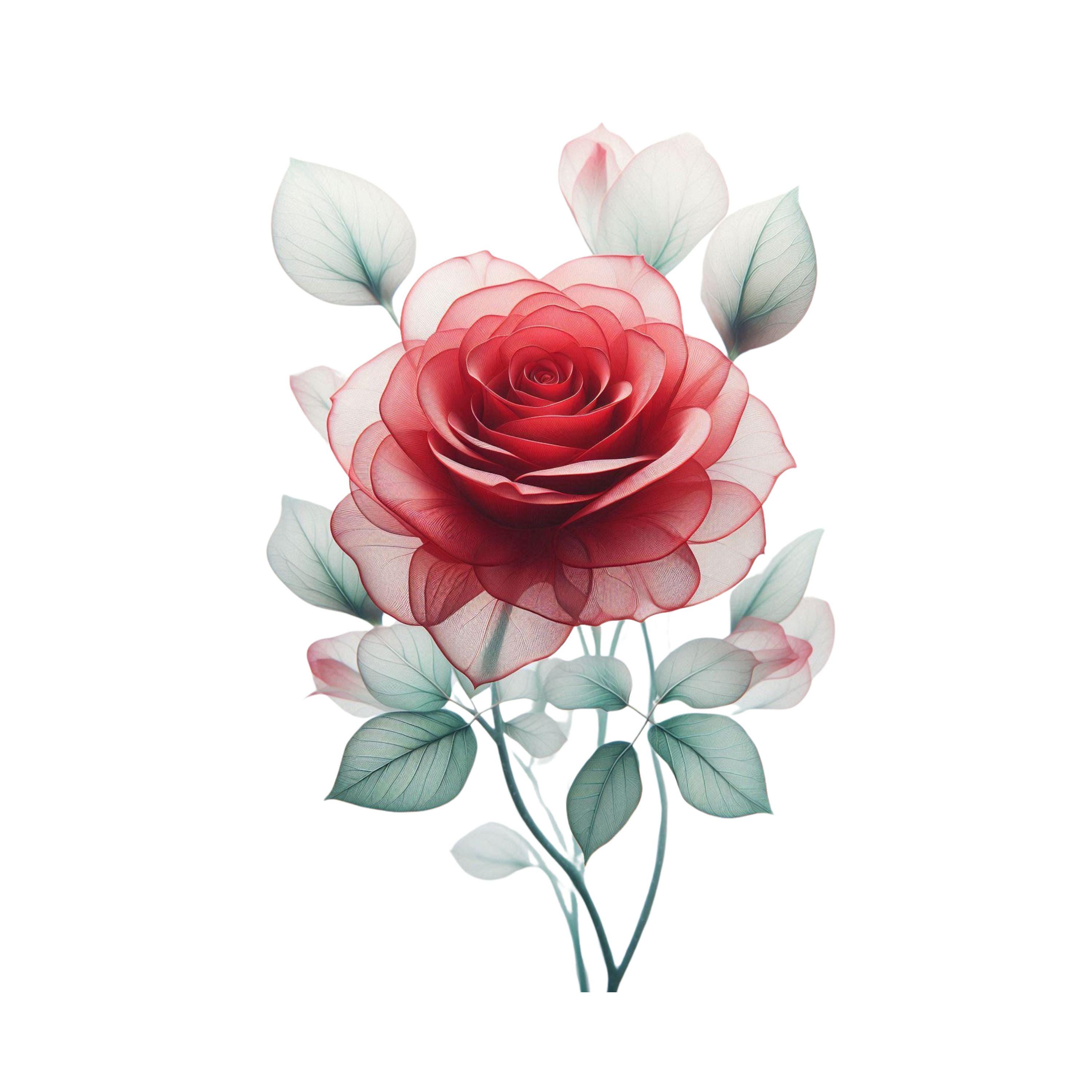 Red White Roses Abstract 16 Red Rose Abstracts, Rose Flower Clipart, Florals, Wedding Prints ...