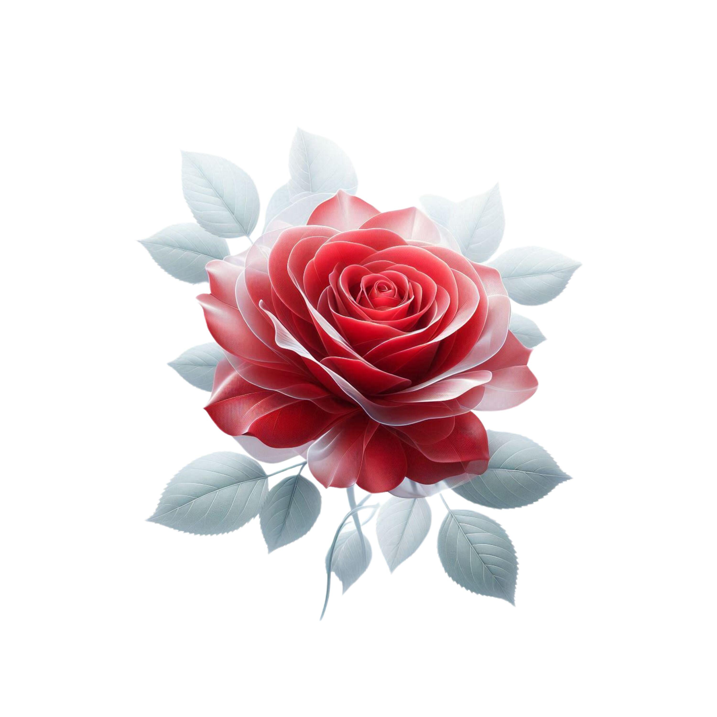Red White Roses Abstract 16 Red Rose Abstracts, Rose Flower Clipart, Florals, Wedding Prints ...